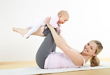 אימון לנשים אחרי לידה
